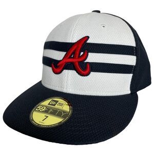 Atlanta Braves Hat 59Fifty Fitted Size 7 - 2015 All Star Game Baseball Cap A0245